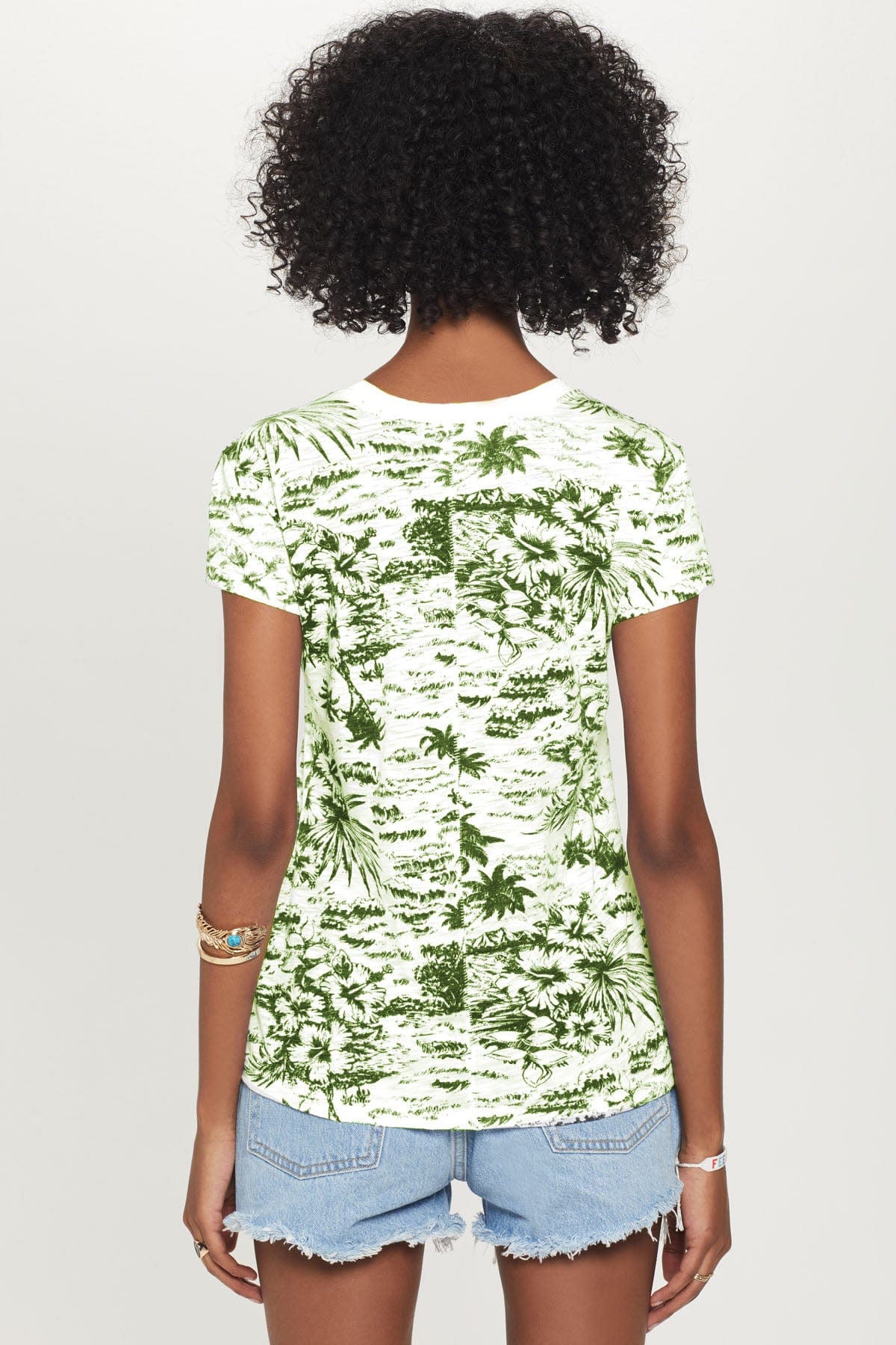 Palm Island Ringer Tee