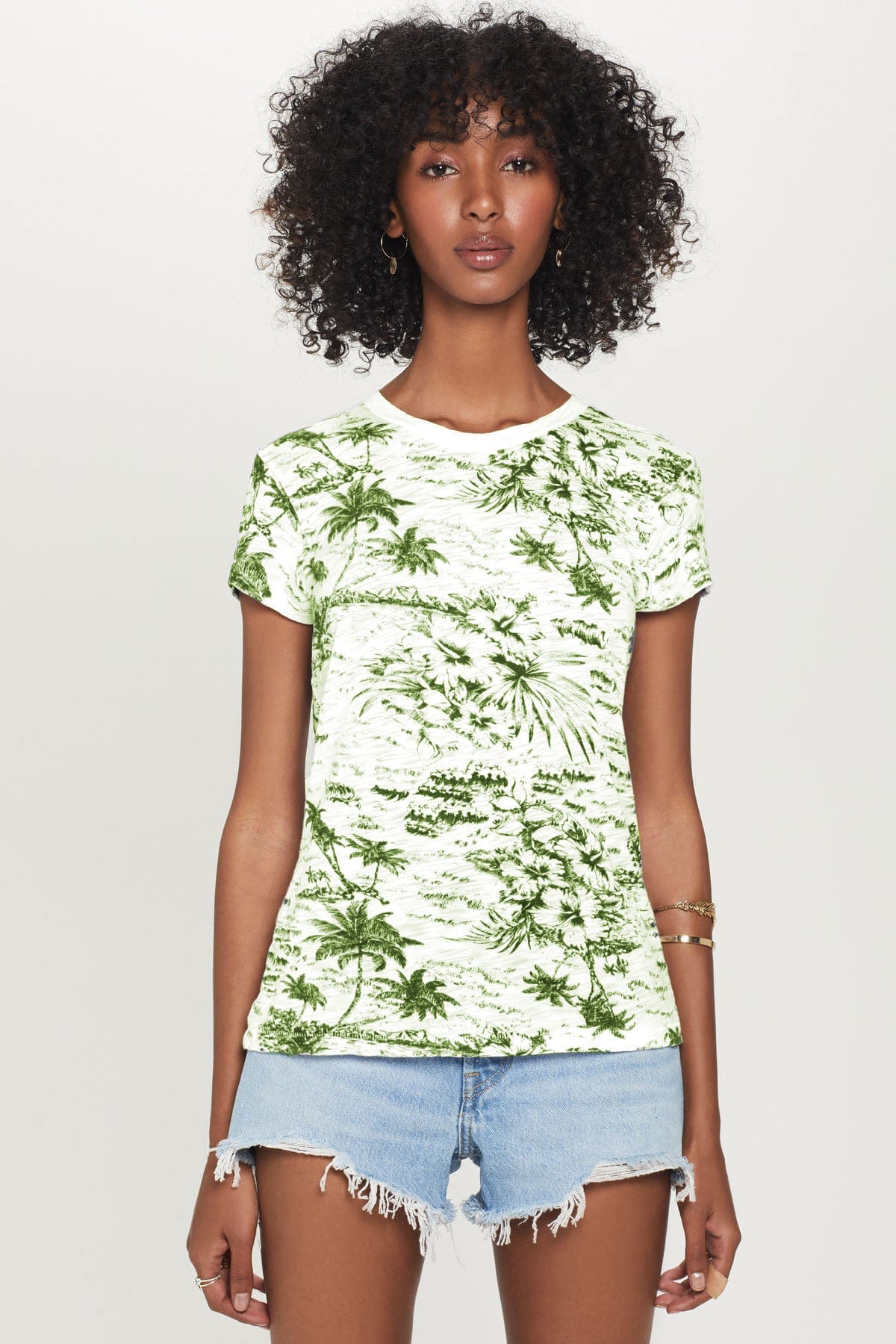 Palm Island Ringer Tee