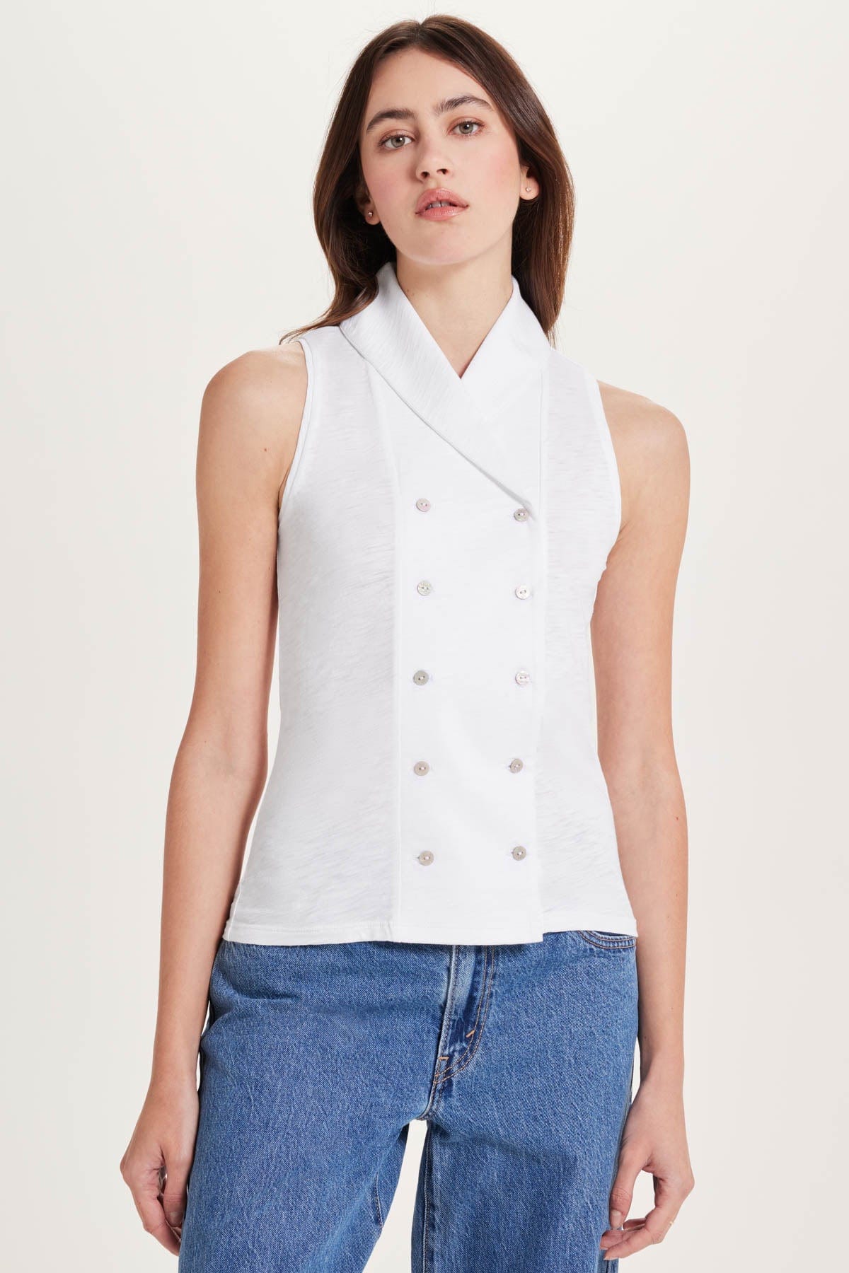 Sylvia Double Breasted Vest