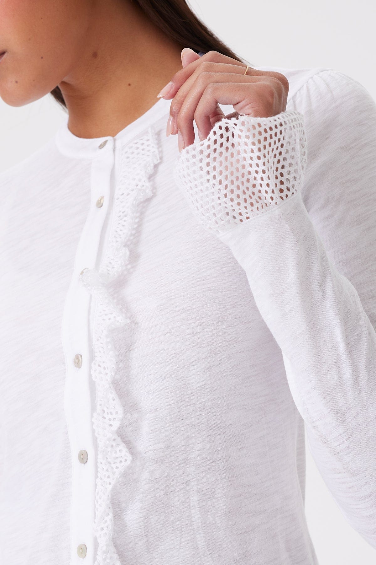 Isabel Ruffle Shirt