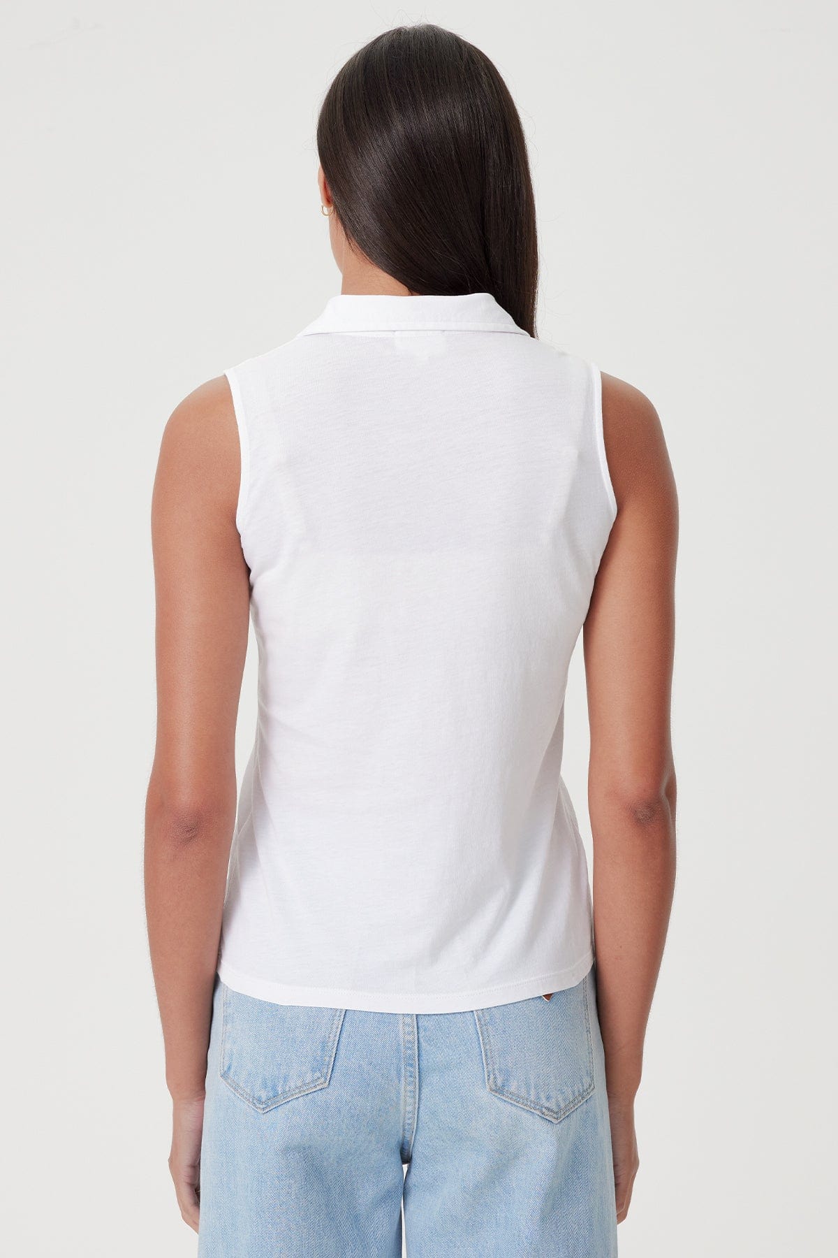 Organic Modern Sleeveless Shirt