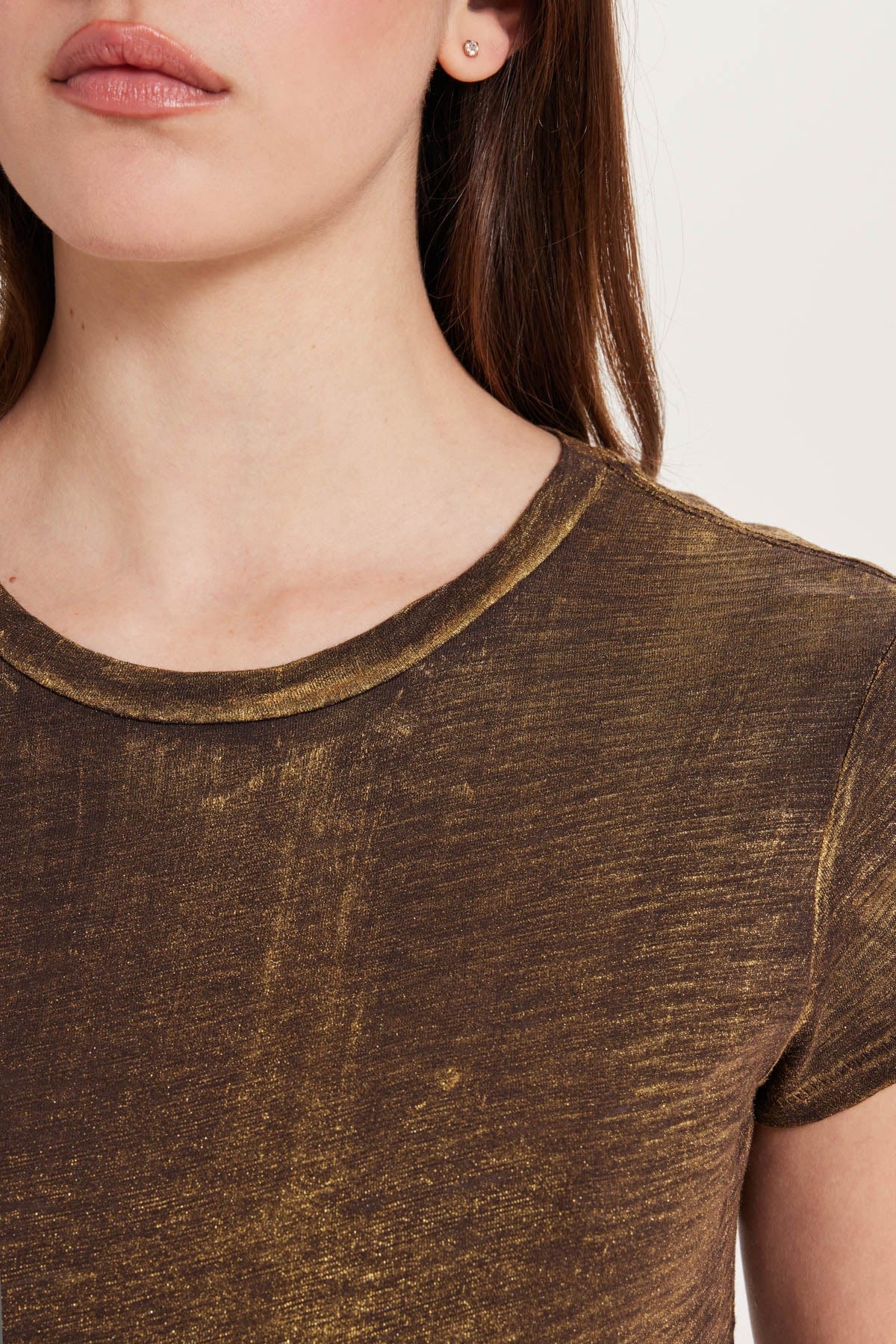 Goldie LeWinter SALE Metallic Sparkle Tee