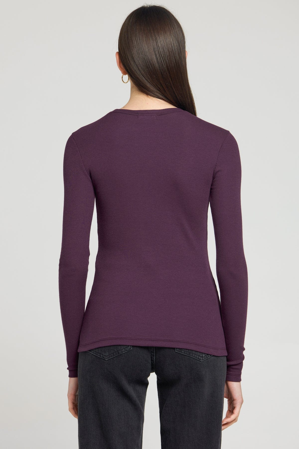 Goldie LeWinter SALE Ribbed Long Sleeve Tee