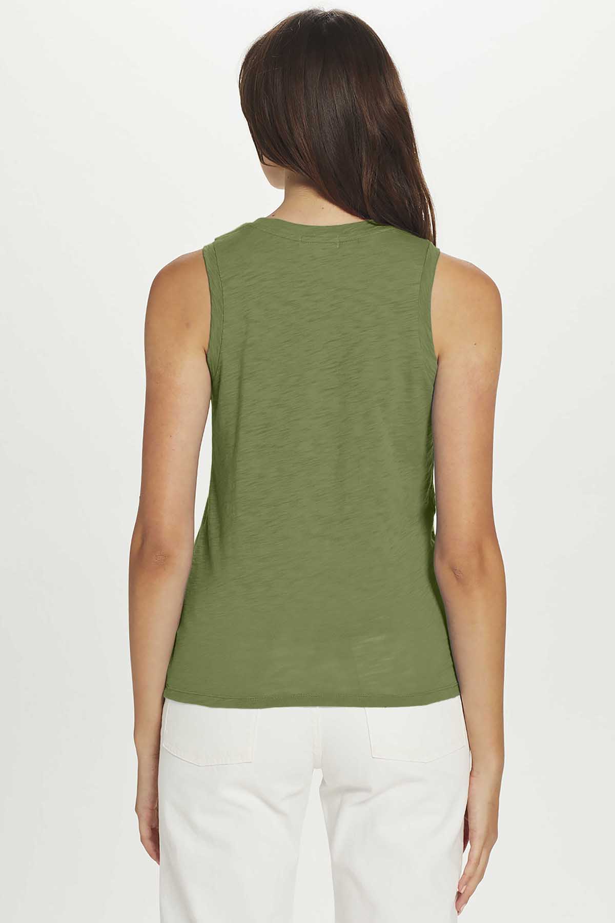 Goldie LeWinter SALE Signature Slub Crew Tank