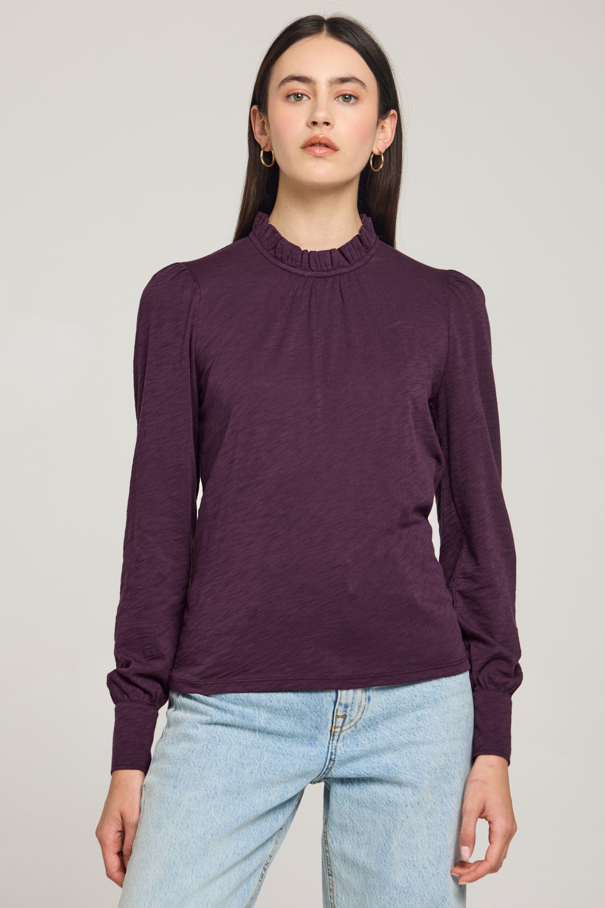 Goldie LeWinter SALE XS / Aubergine Mirabelle Top