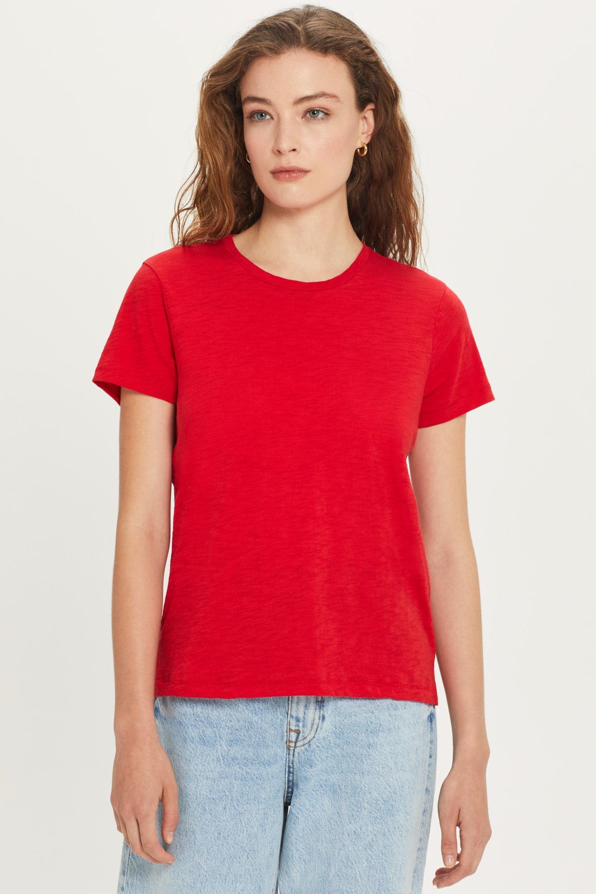 Goldie LeWinter SALE XS / Barbados Cherry Signature Slub Boy Tee