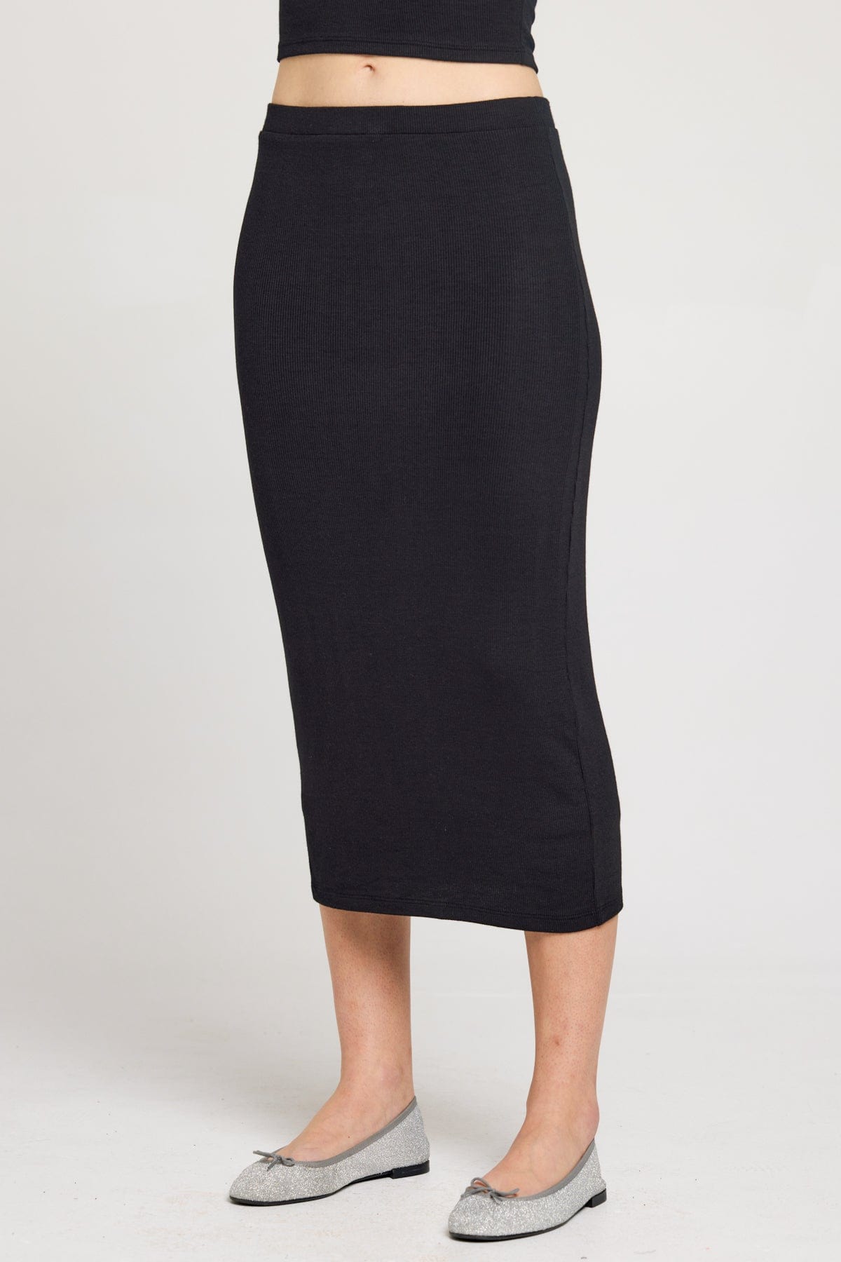 Goldie LeWinter SALE XS / Black Arabella Pencil Skirt