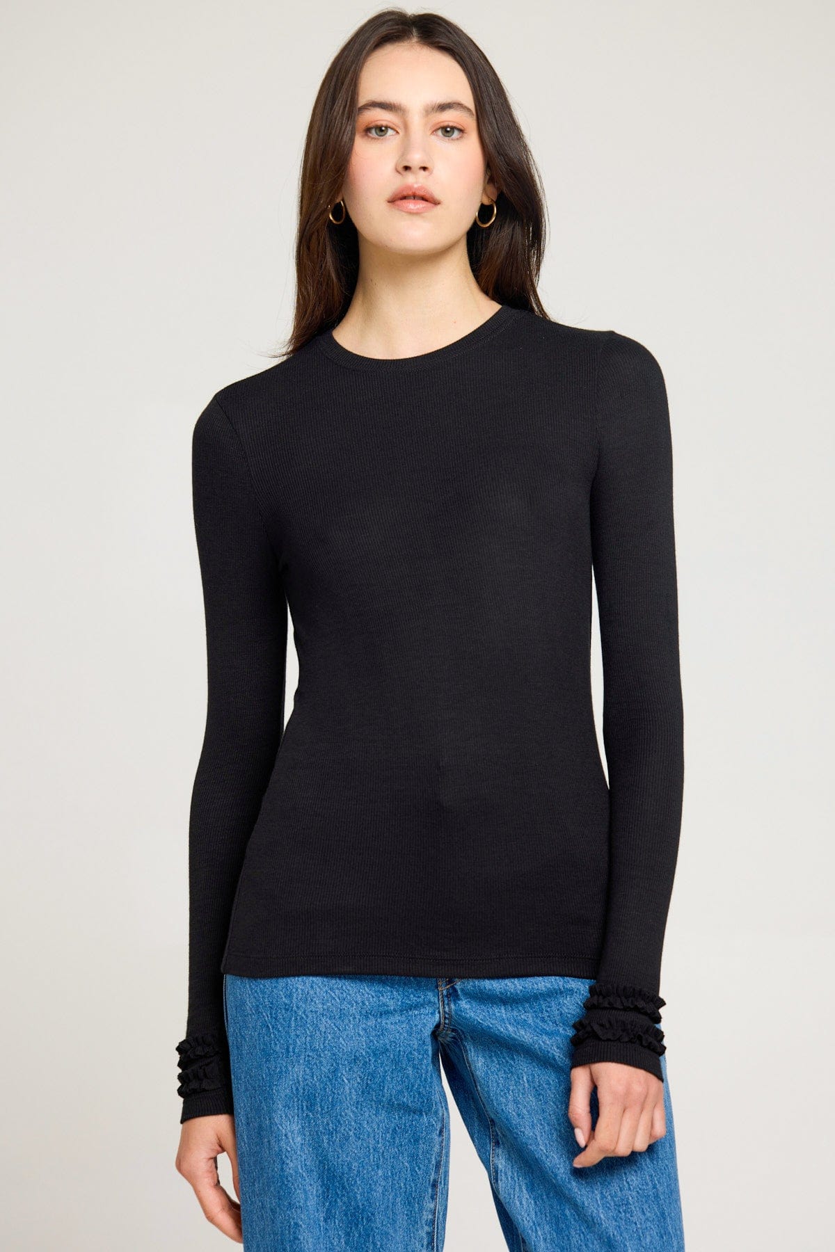 Goldie LeWinter SALE XS / Black Rosaline Top