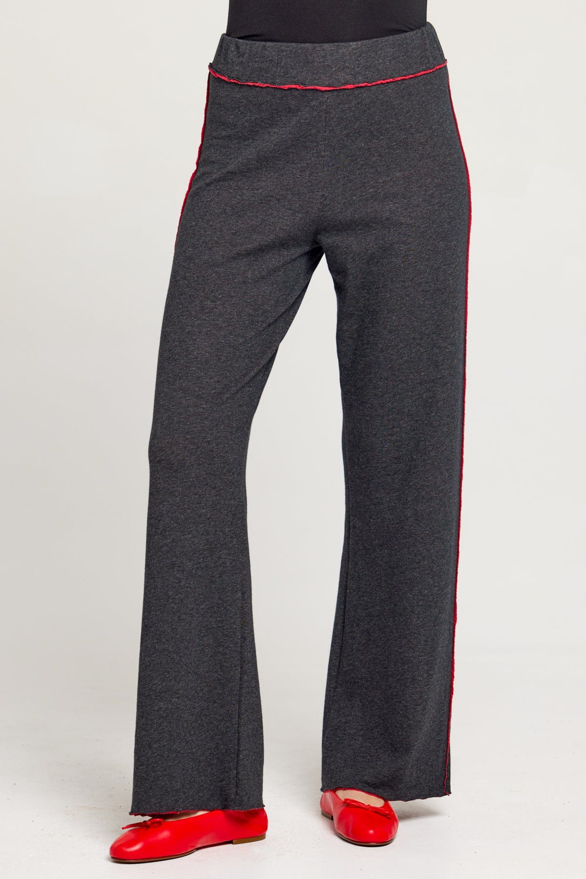 Goldie LeWinter SALE XS / Charcoal / Barbados Cherry Stella Flare Pant