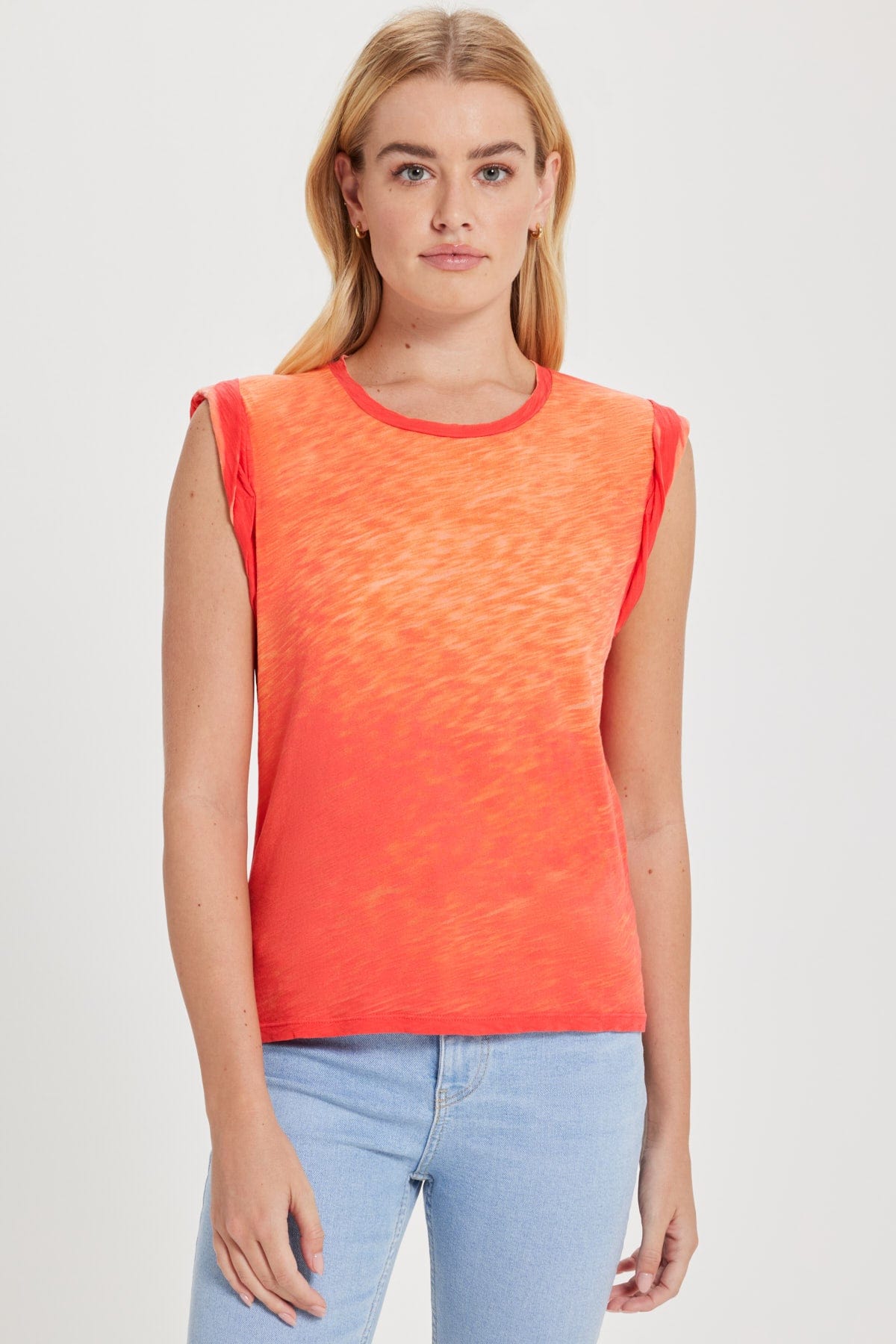 Goldie LeWinter SALE XS / Coral Sunrise Muscle Tee