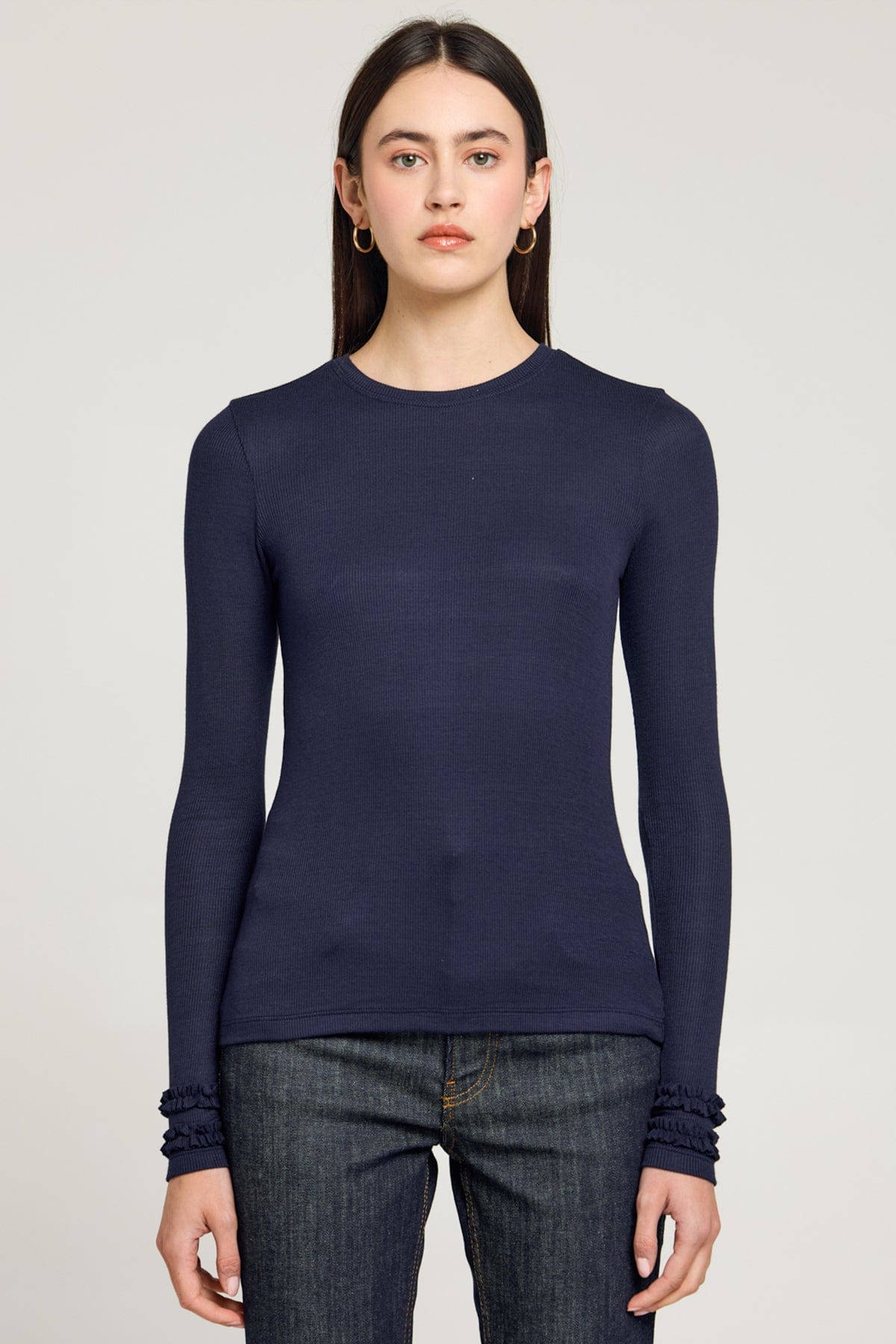 Goldie LeWinter SALE XS / Navy Rosaline Top