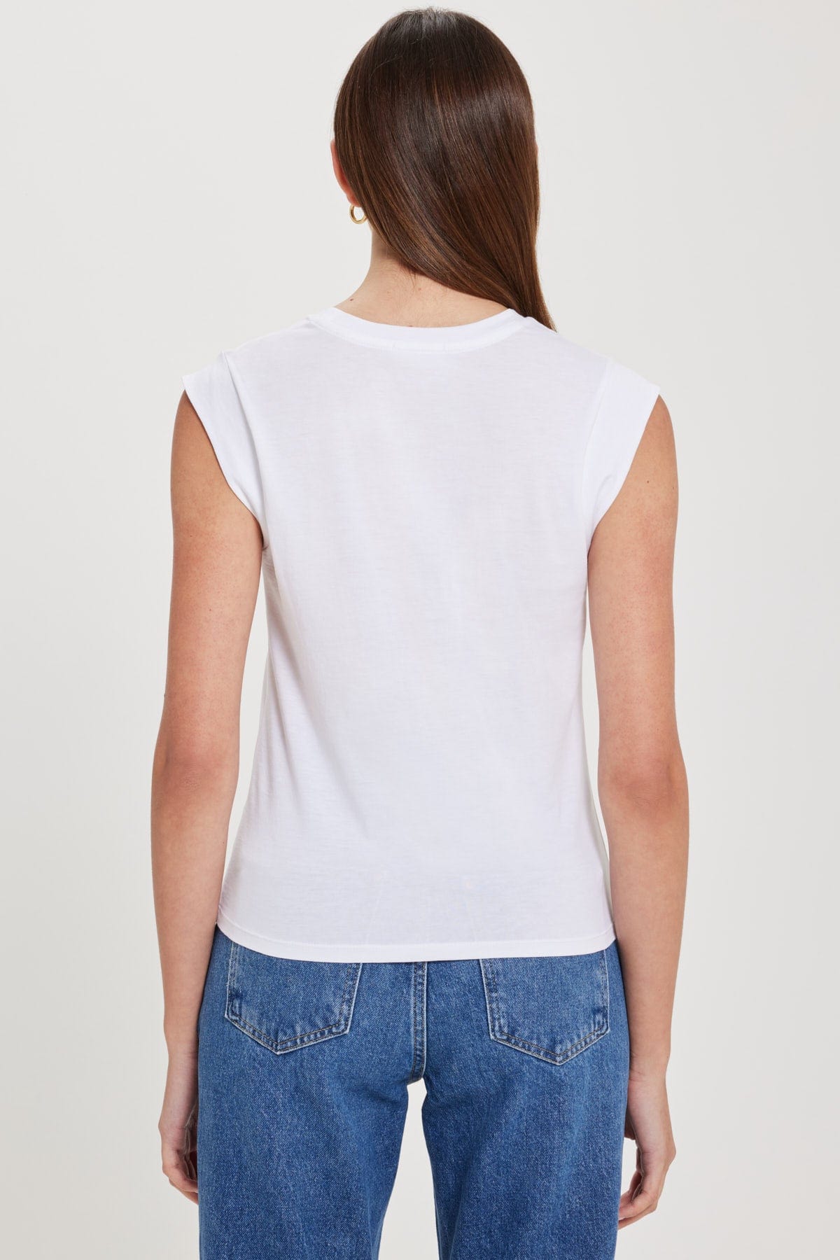 Goldie LeWinter TEES Organic Cap Sleeve Tee