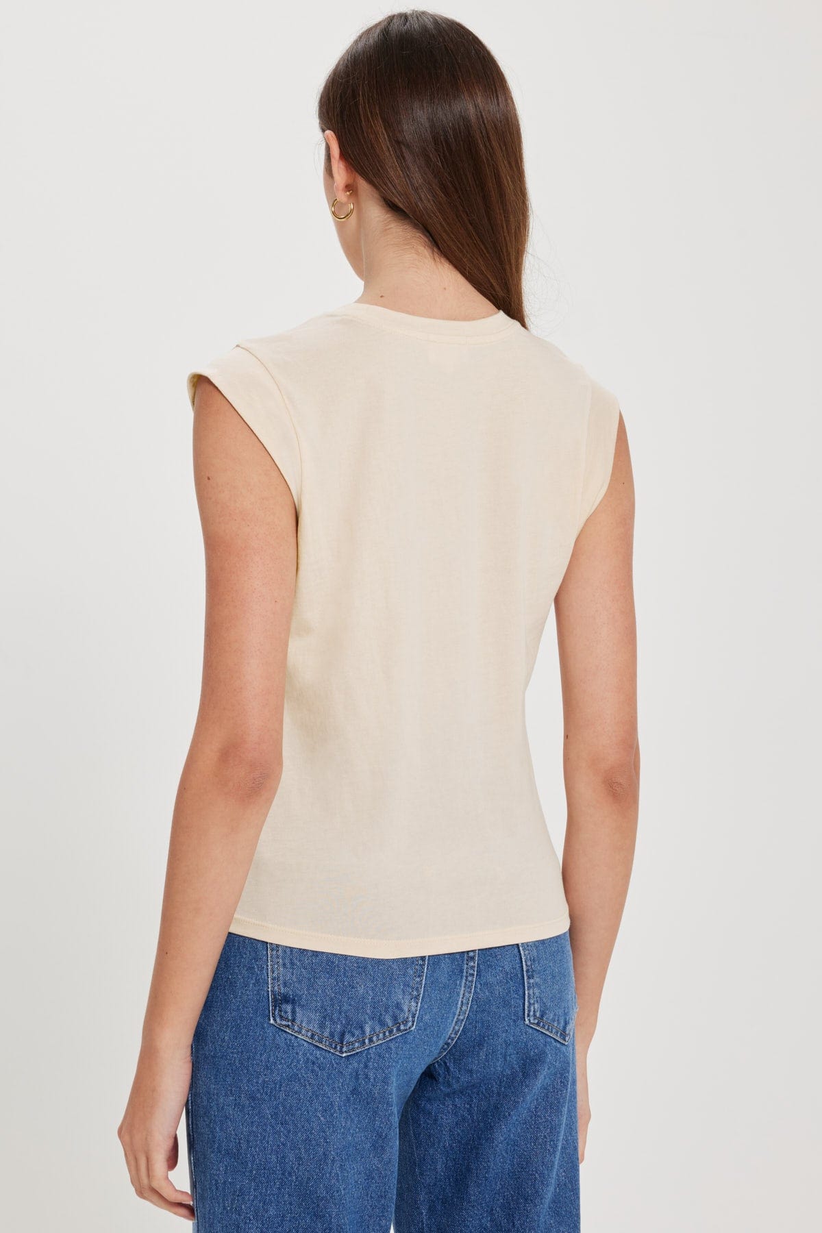 Goldie LeWinter TEES Organic Cap Sleeve Tee