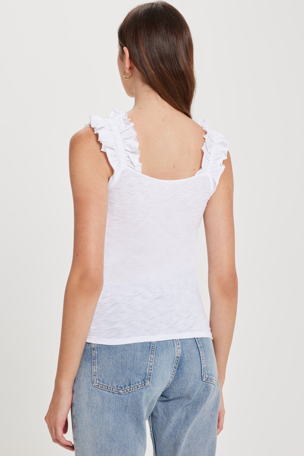 Goldie LeWinter TEES Phoebe Ruffle Tank