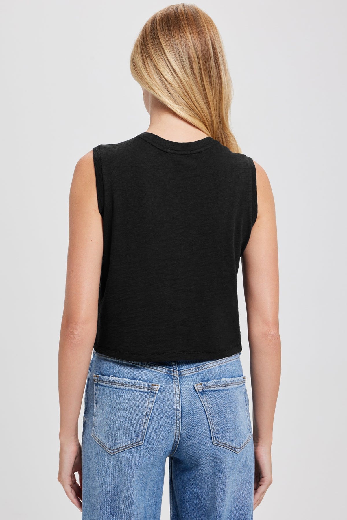 Goldie LeWinter TEES Signature Slub Crop Tank