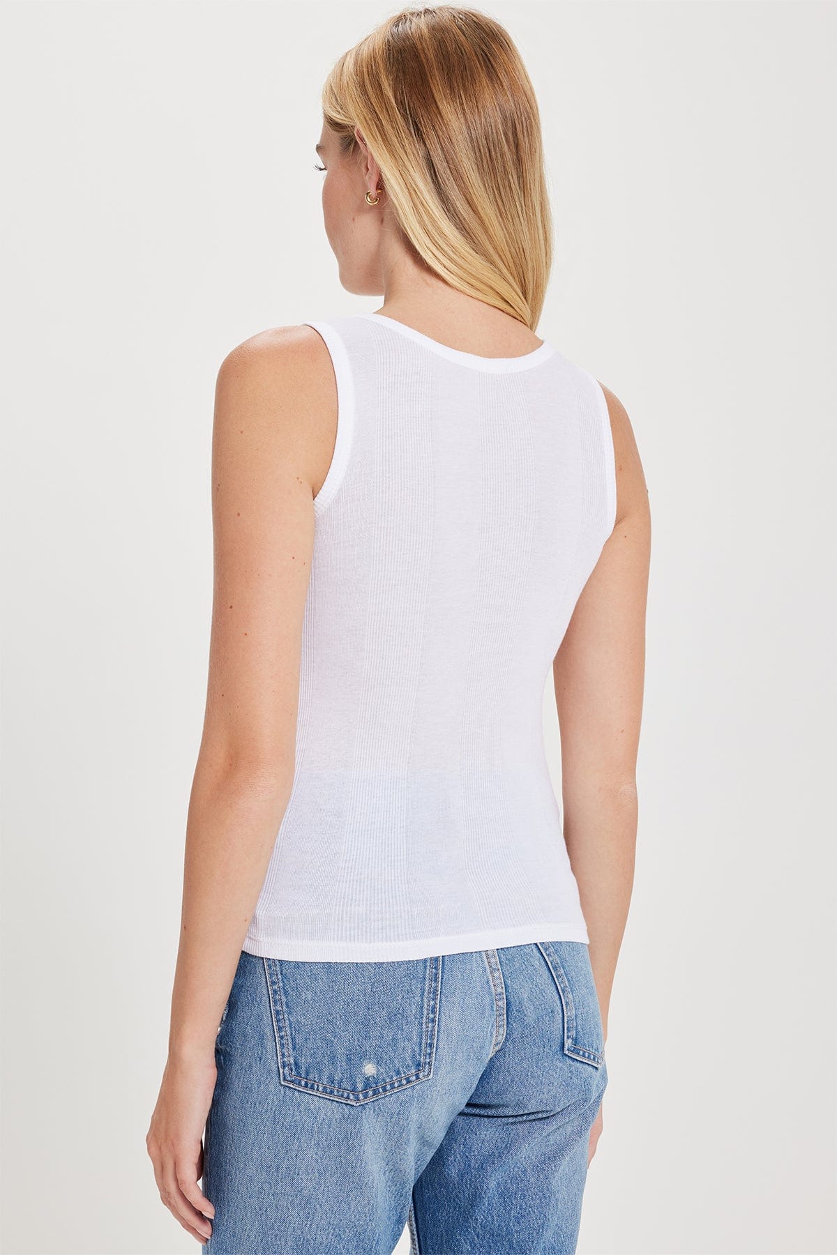 Goldie LeWinter TEES Variegated Rib Tank