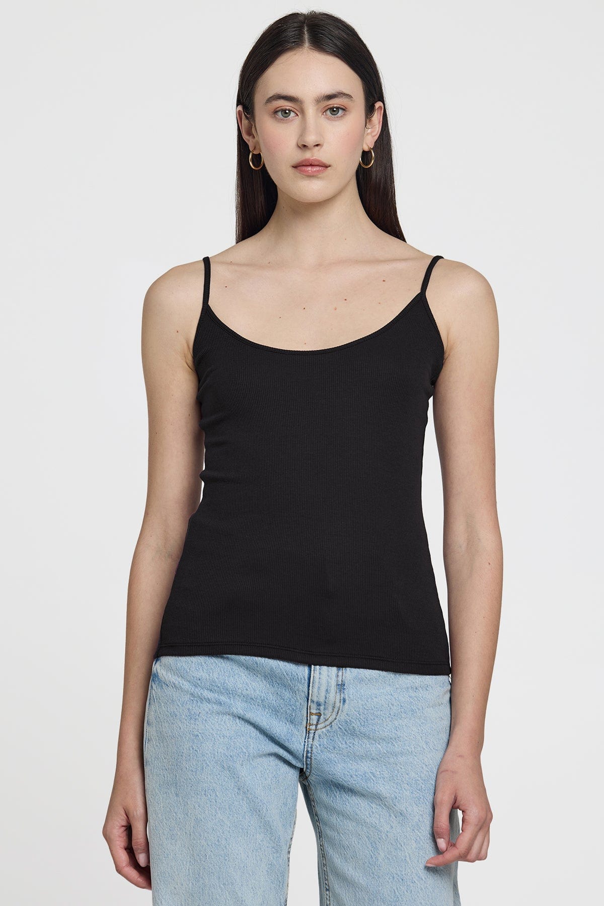 Goldie LeWinter TEES XS / Black Ribbed Cami