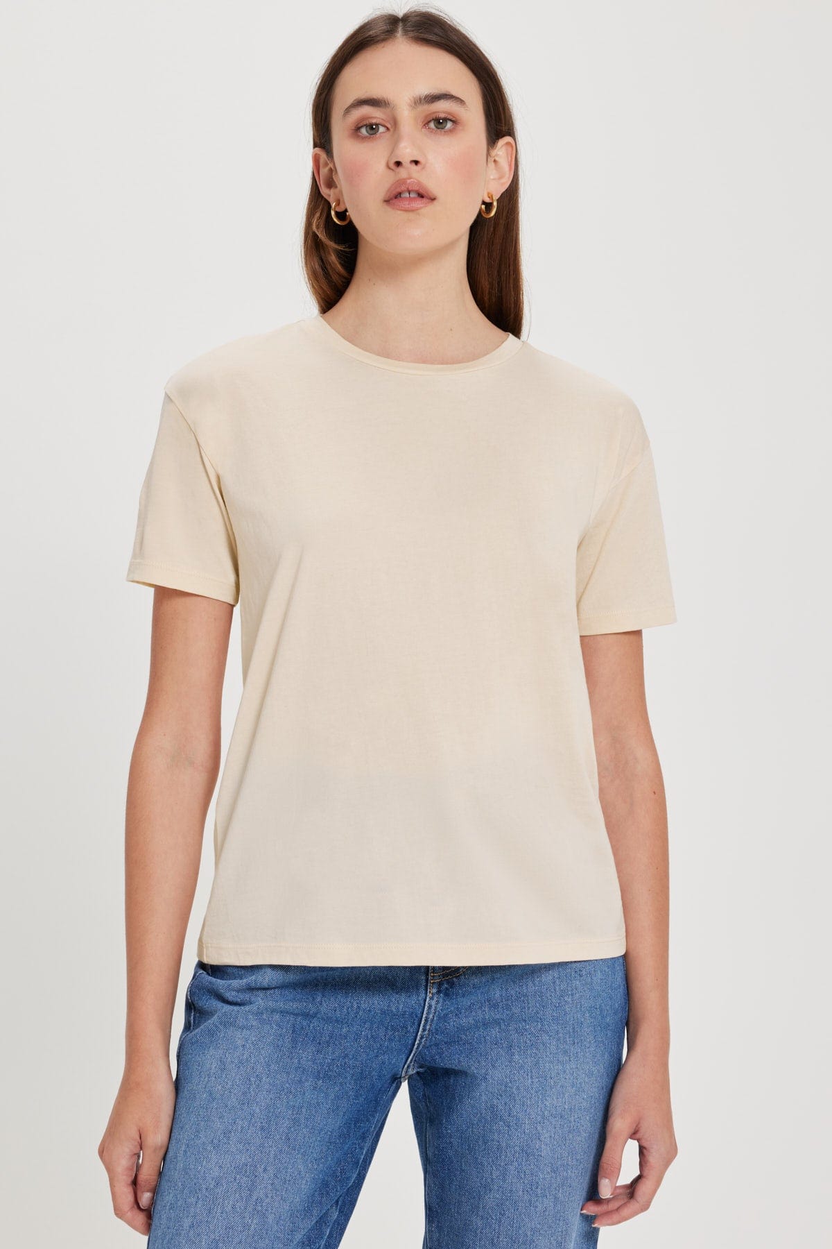 Goldie LeWinter TEES XS / Sand Organic Girlfriend Tee