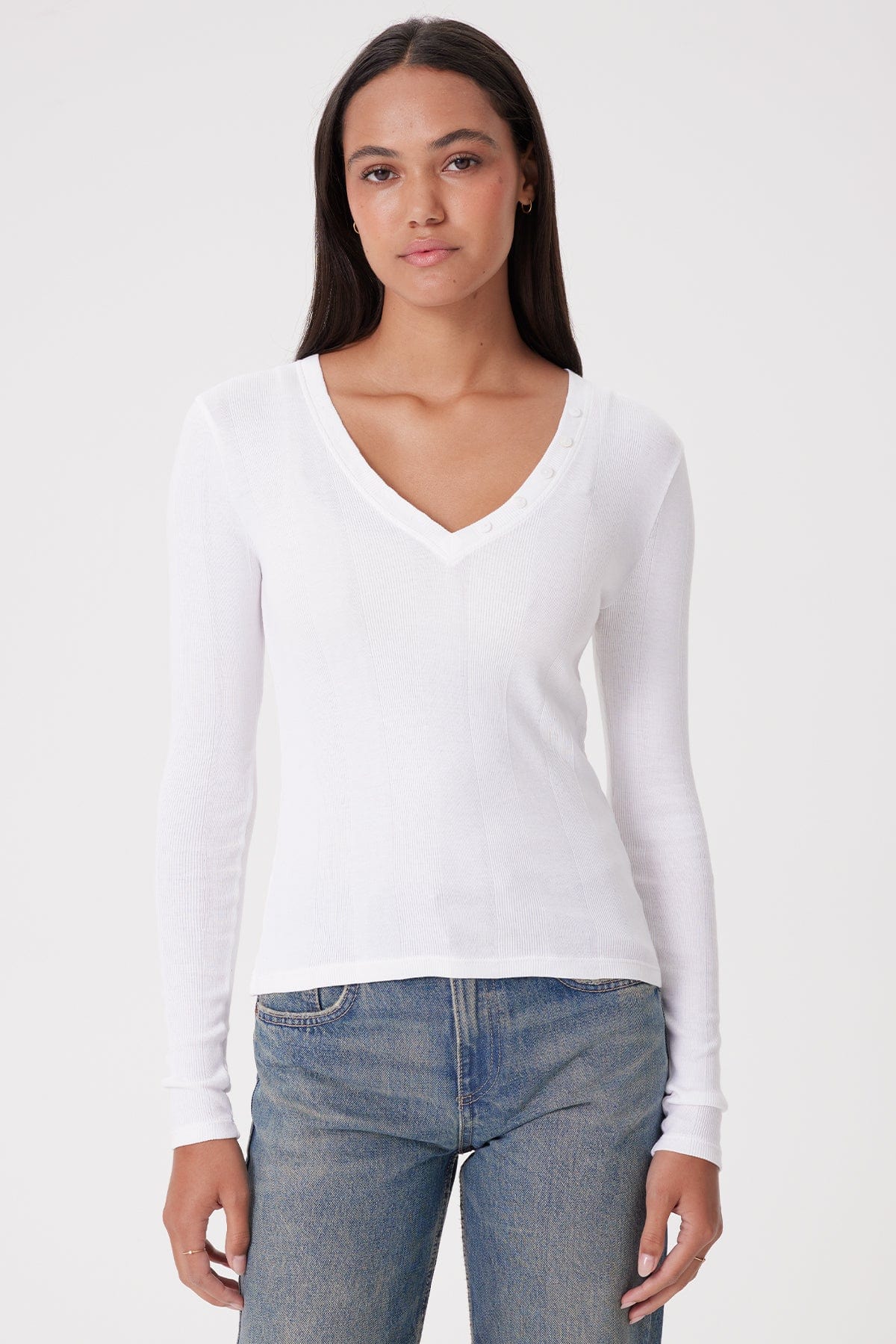 Goldie LeWinter TEES XS / White Valerie Top