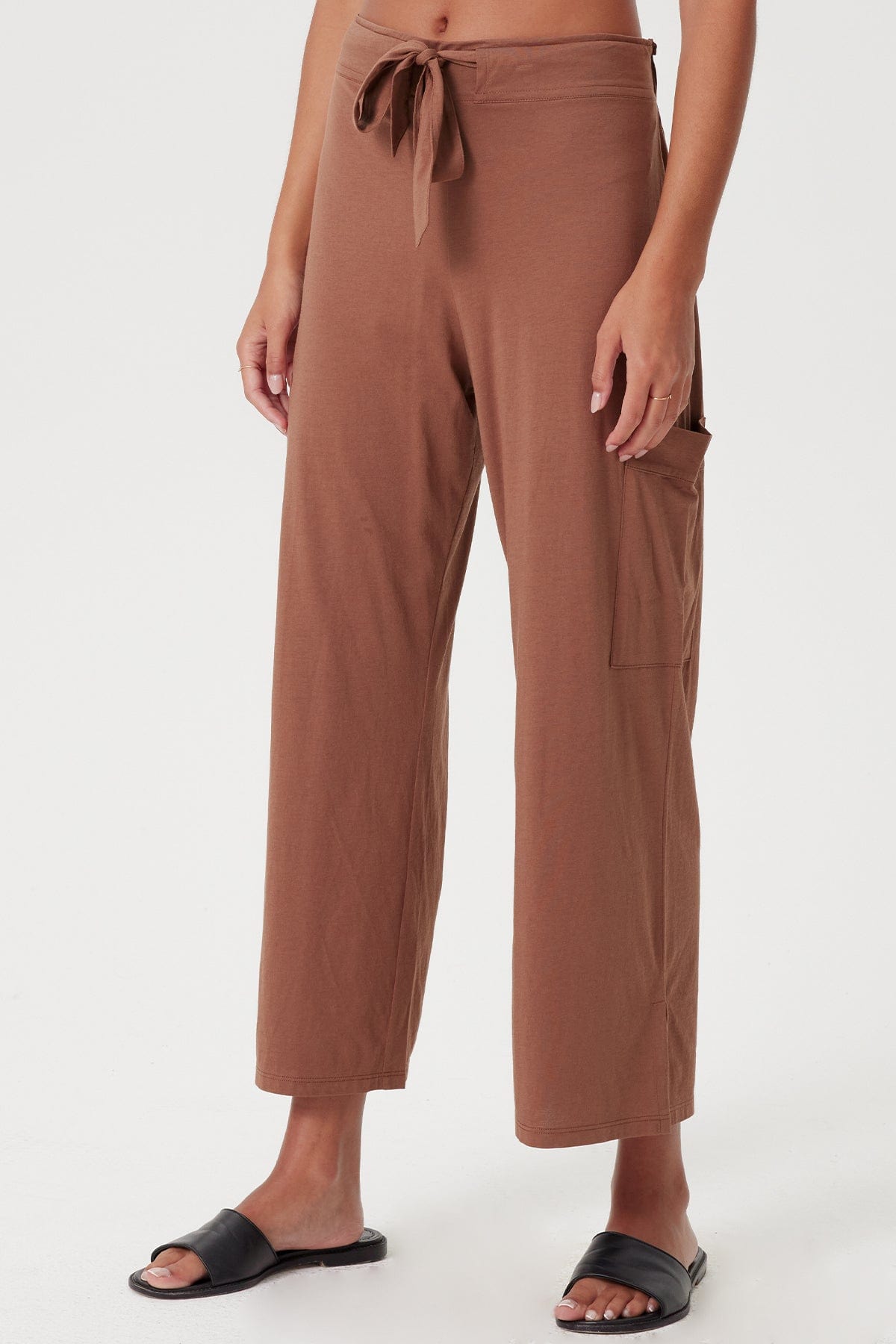 Goldie LeWinter XS / Cocoa Brown Organic Easy Cargo Pant