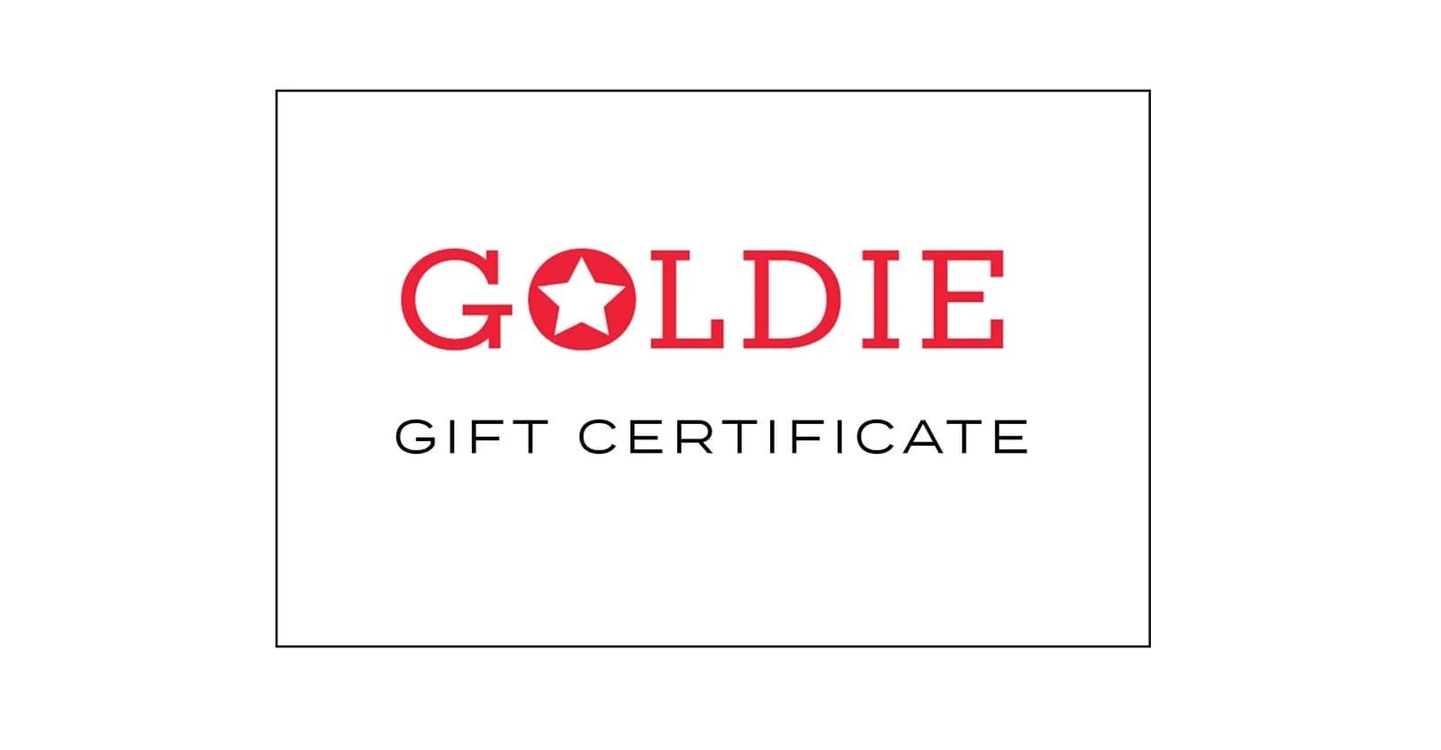 Goldie LeWinter Gift Cards $25.00 Goldie Lewinter E-Gift Card