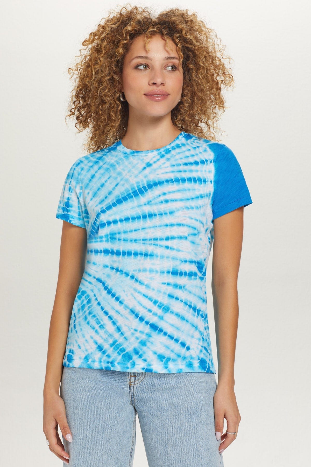 Goldie LeWinter SALE XS / Victoria Blue Tie Dye Meteor Tie Dye Boy Tee