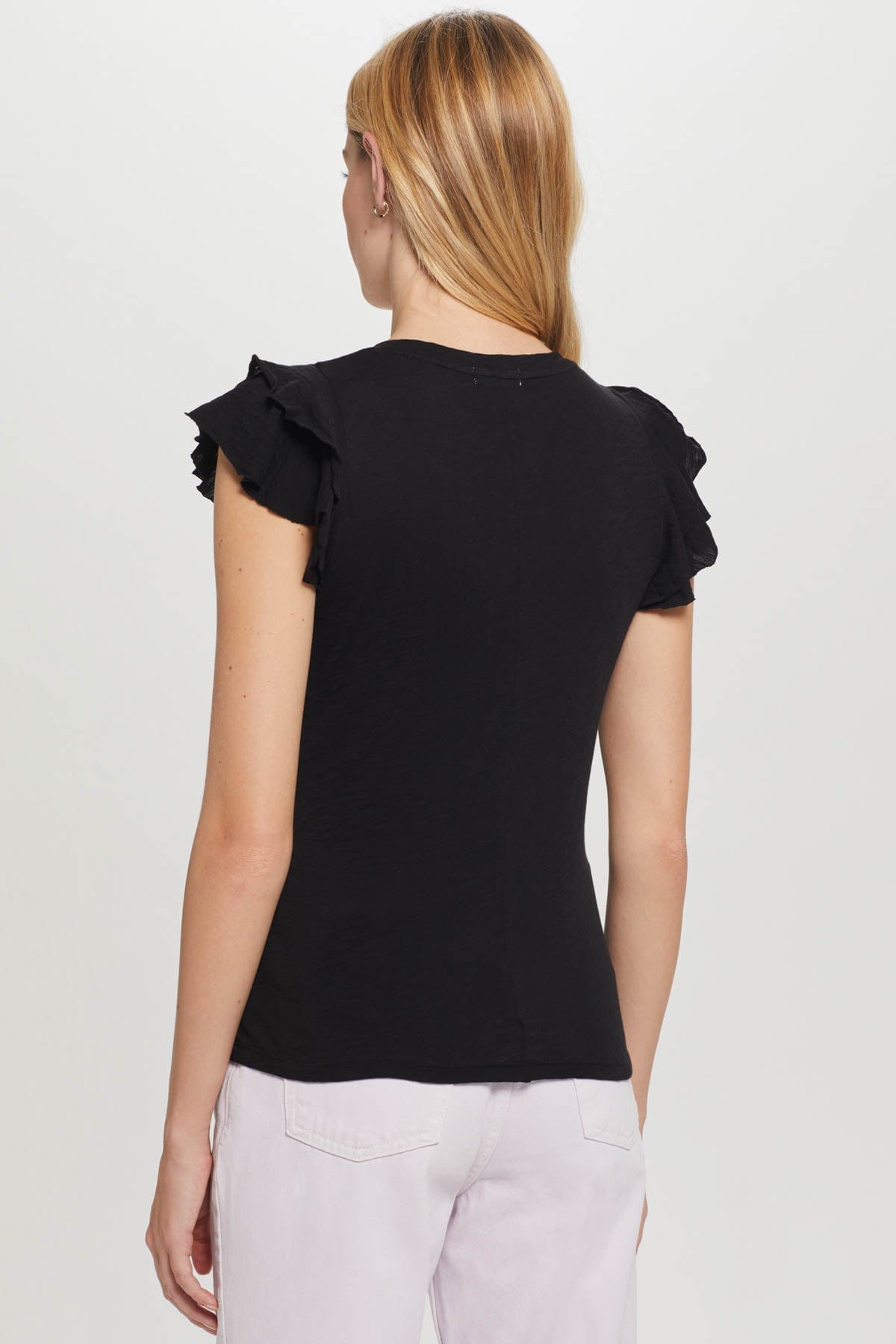 Goldie LeWinter TEES Celeste Ruffle Sleeve Tee