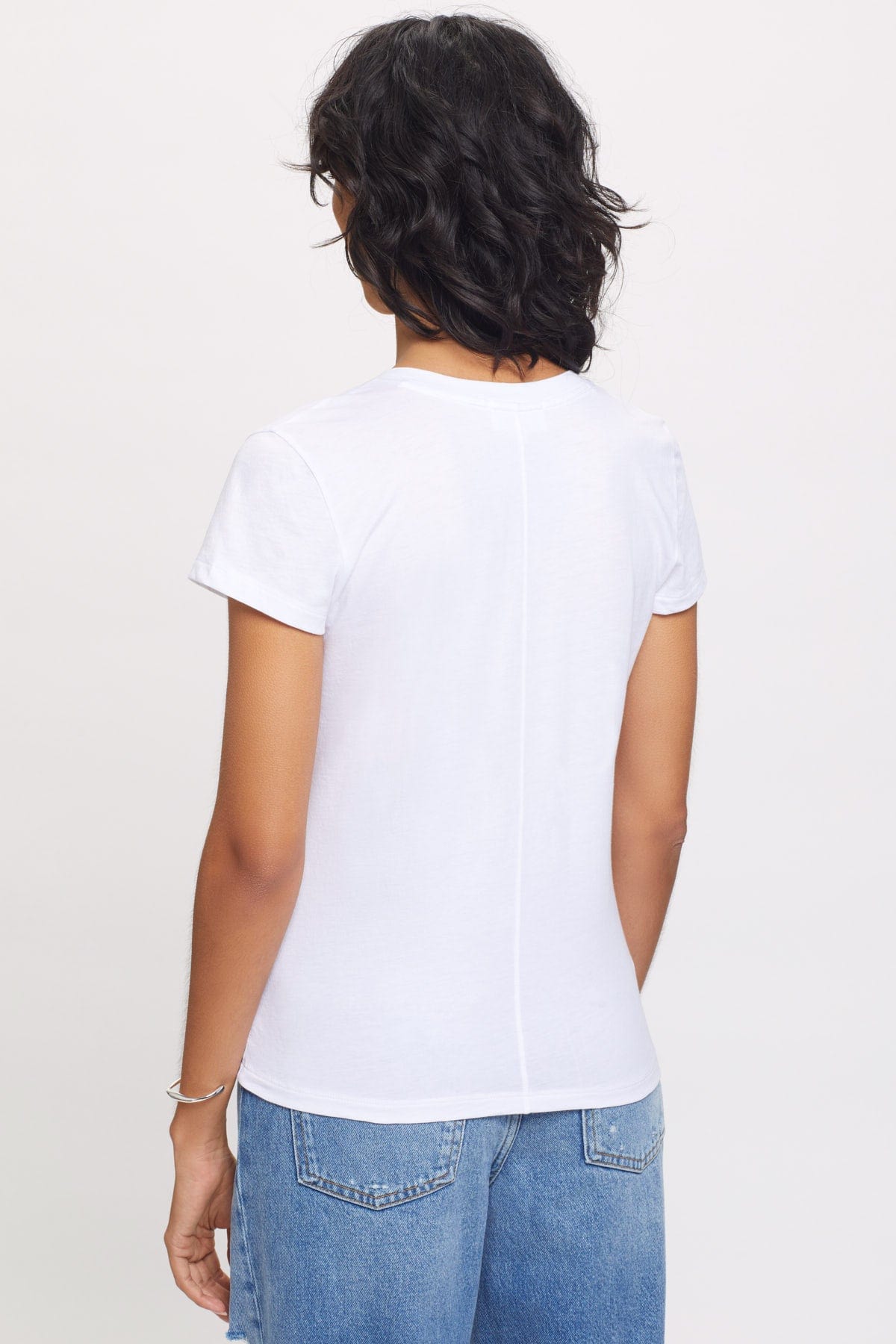 Goldie LeWinter TEES Organic V Neck Tee