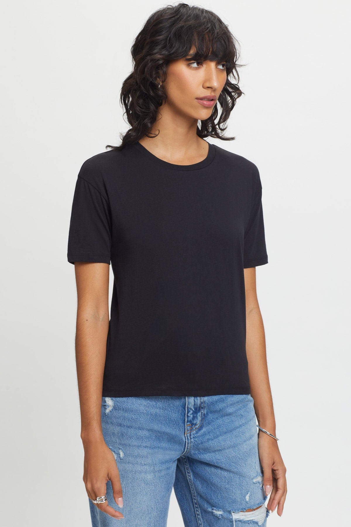 Goldie LeWinter TEES XS / Black Organic Love Tee